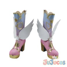 画像2: 虹野ゆめ　星のツバサ　コスプレ靴　アイカツスターズ!　コスプレブーツ　JUJUcosplay (2)