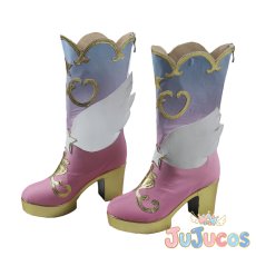 画像3: 虹野ゆめ　星のツバサ　コスプレ靴　アイカツスターズ!　コスプレブーツ　JUJUcosplay (3)