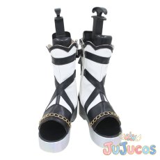 画像2: VTuber　星街すいせい　SuperNova　comet衣装　コスプレ靴　バーチャルYouTuber　コスプレブーツ　JUJUcosplay (2)