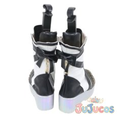 画像5: VTuber　星街すいせい　SuperNova　comet衣装　コスプレ靴　バーチャルYouTuber　コスプレブーツ　JUJUcosplay (5)