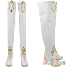 画像1: デュランダル　レースクイーン　コスプレ靴　崩壊3rd　コスプレブーツ　JUJUcosplay (1)