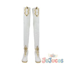 画像2: デュランダル　レースクイーン　コスプレ靴　崩壊3rd　コスプレブーツ　JUJUcosplay (2)