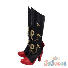 画像4: ルシアーナ・オクシスィース・テオドロ・デ・モンテフィーノ　コスプレ靴　ゼンレスゾーンゼロ　コスプレブーツ　JUJUcosplay (4)