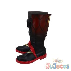 画像4: 邪眼タルタリヤ　コスプレ靴　原神(げんしん)　コスプレブーツ　JUJUcosplay (4)