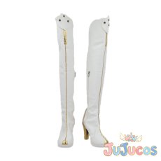 画像2: 今汐（コンシ）　コスプレ靴　鳴潮(Wuthering Waves)　コスプレブーツ　JUJUcosplay (2)