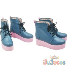 画像1: VTuber　Mococo Abyssgard(モココ・アビスガード)　カジュアル衣装　コスプレ靴　バーチャルYouTuber　コスプレブーツ　JUJUcosplay (1)