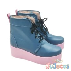 画像3: VTuber　Mococo Abyssgard(モココ・アビスガード)　カジュアル衣装　コスプレ靴　バーチャルYouTuber　コスプレブーツ　JUJUcosplay (3)