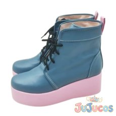 画像4: VTuber　Mococo Abyssgard(モココ・アビスガード)　カジュアル衣装　コスプレ靴　バーチャルYouTuber　コスプレブーツ　JUJUcosplay (4)