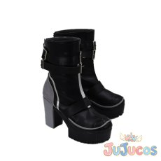 画像3: バンジ・明晰夢　霜月白鷹　コスプレ靴　パニシング:グレイレイヴン　コスプレブーツ　JUJUcosplay (3)