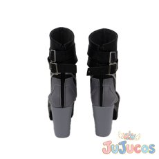 画像5: バンジ・明晰夢　霜月白鷹　コスプレ靴　パニシング:グレイレイヴン　コスプレブーツ　JUJUcosplay (5)