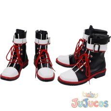 画像1: VTuber　葛葉　5周年記念　コスプレ靴　バーチャルYouTuber　コスプレブーツ　JUJUcosplay (1)