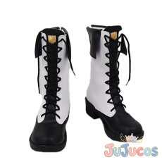 画像2: ニヤニヤ教授　コスプレ靴　ブルーアーカイブ　コスプレブーツ　JUJUcosplay (2)