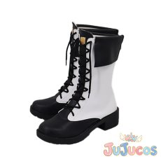 画像4: ニヤニヤ教授　コスプレ靴　ブルーアーカイブ　コスプレブーツ　JUJUcosplay (4)