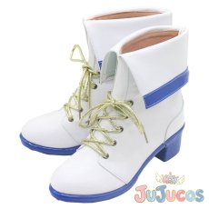 画像3: 西城樹里　アイドルロード　コスプレ靴　アイドルマスター シャイニーカラーズ　コスプレブーツ　JUJUcosplay (3)