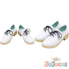 画像1: 怪盗キッド　コスプレ靴　名探偵コナン　コスプレブーツ　JUJUcosplay (1)