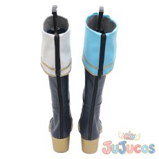 画像4: VTuber　葉加瀬冬雪　SYMPHONIA　5th Anniversary　コスプレ靴　バーチャルYouTuber　コスプレブーツ　JUJUcosplay (4)