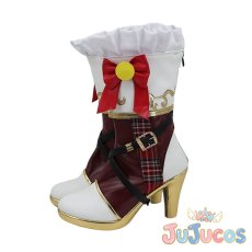 画像4: 姫里マリア　星座ドレス　コスプレ靴　アイカツ!　コスプレブーツ　JUJUcosplay (4)