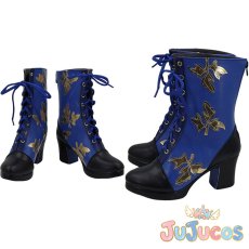 画像1: あんスタ　日々樹渉　勧誘　コスプレ靴　あんさんぶるスターズ！　コスプレブーツ　JUJUcosplay (1)