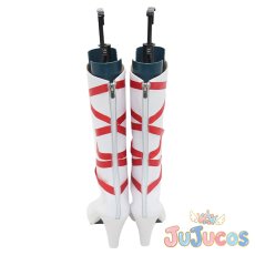 画像4: 日下部まろん　初期衣装　コスプレ靴　神風怪盗ジャンヌ　コスプレブーツ　JUJUcosplay (4)