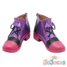 画像2: VTuber　葛葉　ポケコロツイン　コスプレ靴　バーチャルYouTuber　コスプレブーツ　JUJUcosplay (2)