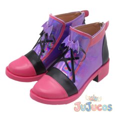 画像3: VTuber　葛葉　ポケコロツイン　コスプレ靴　バーチャルYouTuber　コスプレブーツ　JUJUcosplay (3)