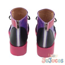 画像4: VTuber　葛葉　ポケコロツイン　コスプレ靴　バーチャルYouTuber　コスプレブーツ　JUJUcosplay (4)