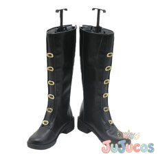 画像2: 滌火ジェシカ　デイヴィスタウンにて　コスプレ靴　アークナイツ　コスプレブーツ　JUJUcosplay (2)