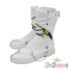 画像4: パゼオンカ　行間にある雪原　コスプレ靴　アークナイツ　コスプレブーツ　JUJUcosplay (4)