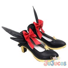 画像4: シズル（ノワール）　コスプレ靴　プリンセスコネクト！Re:Dive　コスプレブーツ　JUJUcosplay (4)