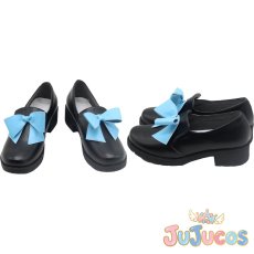 画像1: 香風智乃　サンリオコラボ　コスプレ靴　ご注文はうさぎですか?　コスプレブーツ　JUJUcosplay (1)