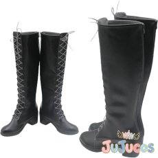 画像1: VTuber　剣持刀也　軍服　コスプレ靴　バーチャルYouTuber　コスプレブーツ　JUJUcosplay (1)