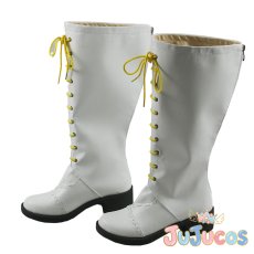 画像5: 鏡音リン　炉心融解　コスプレ靴　VOCALOID　コスプレブーツ　JUJUcosplay (5)