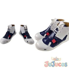 画像1: テキサス　冬の使者　コスプレ靴　アークナイツ　コスプレブーツ　JUJUcosplay (1)