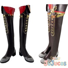 画像1: ドレイク　コスプレ靴　アズールレーン　コスプレブーツ　JUJUcosplay (1)