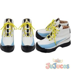 画像1: Vtuber　緋八マナ　コスプレ靴　バーチャルYouTuber　コスプレブーツ　JUJUcosplay (1)