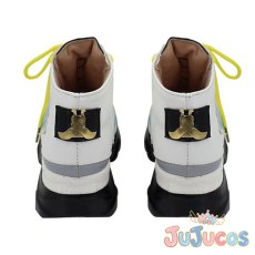 画像5: Vtuber　緋八マナ　コスプレ靴　バーチャルYouTuber　コスプレブーツ　JUJUcosplay (5)