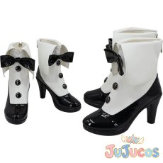 画像1: 初音ミク　バニー姿　コスプレ靴　VOCALOID　コスプレブーツ　JUJUcosplay (1)