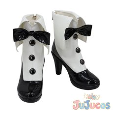 画像2: 初音ミク　バニー姿　コスプレ靴　VOCALOID　コスプレブーツ　JUJUcosplay (2)