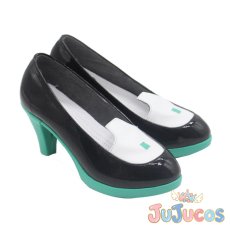 画像3: 初音ミク　10周年記念　コスプレ靴　VOCALOID　コスプレブーツ　JUJUcosplay (3)