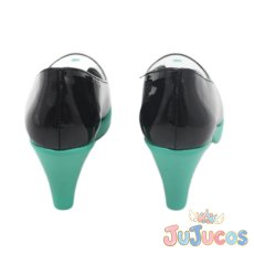 画像5: 初音ミク　10周年記念　コスプレ靴　VOCALOID　コスプレブーツ　JUJUcosplay (5)