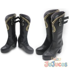 画像1: グリムマハト　コスプレ靴　アークナイツ　コスプレブーツ　JUJUcosplay (1)