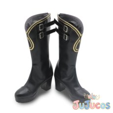 画像2: グリムマハト　コスプレ靴　アークナイツ　コスプレブーツ　JUJUcosplay (2)