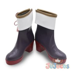 画像2: ユキ(オーエド)　コスプレ靴　プリンセスコネクト！Re:Dive　コスプレブーツ　JUJUcosplay (2)