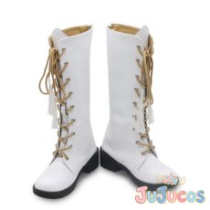 画像2: 物吉貞宗　正装　コスプレ靴　刀剣乱舞　コスプレブーツ　JUJUcosplay (2)