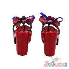 画像5: 狐坂ワカモ　私服　コスプレ靴　ブルーアーカイブ　コスプレブーツ　JUJUcosplay (5)