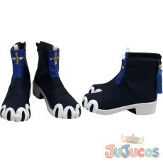 画像1: VTuber　栞葉るり　コスプレ靴　バーチャルYouTuber　コスプレブーツ　JUJUcosplay (1)