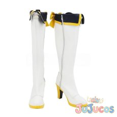 画像2: 鏡音リン　ブリリアントアイドル・R　コスプレ靴　プロジェクトセカイ カラフルステージ！ feat. 初音ミク　コスプレブーツ　JUJUcosplay (2)