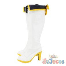 画像4: 鏡音リン　ブリリアントアイドル・R　コスプレ靴　プロジェクトセカイ カラフルステージ！ feat. 初音ミク　コスプレブーツ　JUJUcosplay (4)