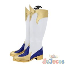 画像3: ルーシェン・ノイシュバーン　コスプレ靴　宵闇にかく語りき魔女　コスプレブーツ　JUJUcosplay (3)