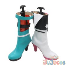 画像1: アイリス(IRyS)　ブライト衣装　コスプレ靴　バーチャルYouTuber　Vtuber　コスプレブーツ　JUJUcosplay (1)